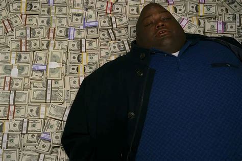 Huell Standing in front of Walt&39;s huge pile of money I gotta do it, man. . Huell laying on money